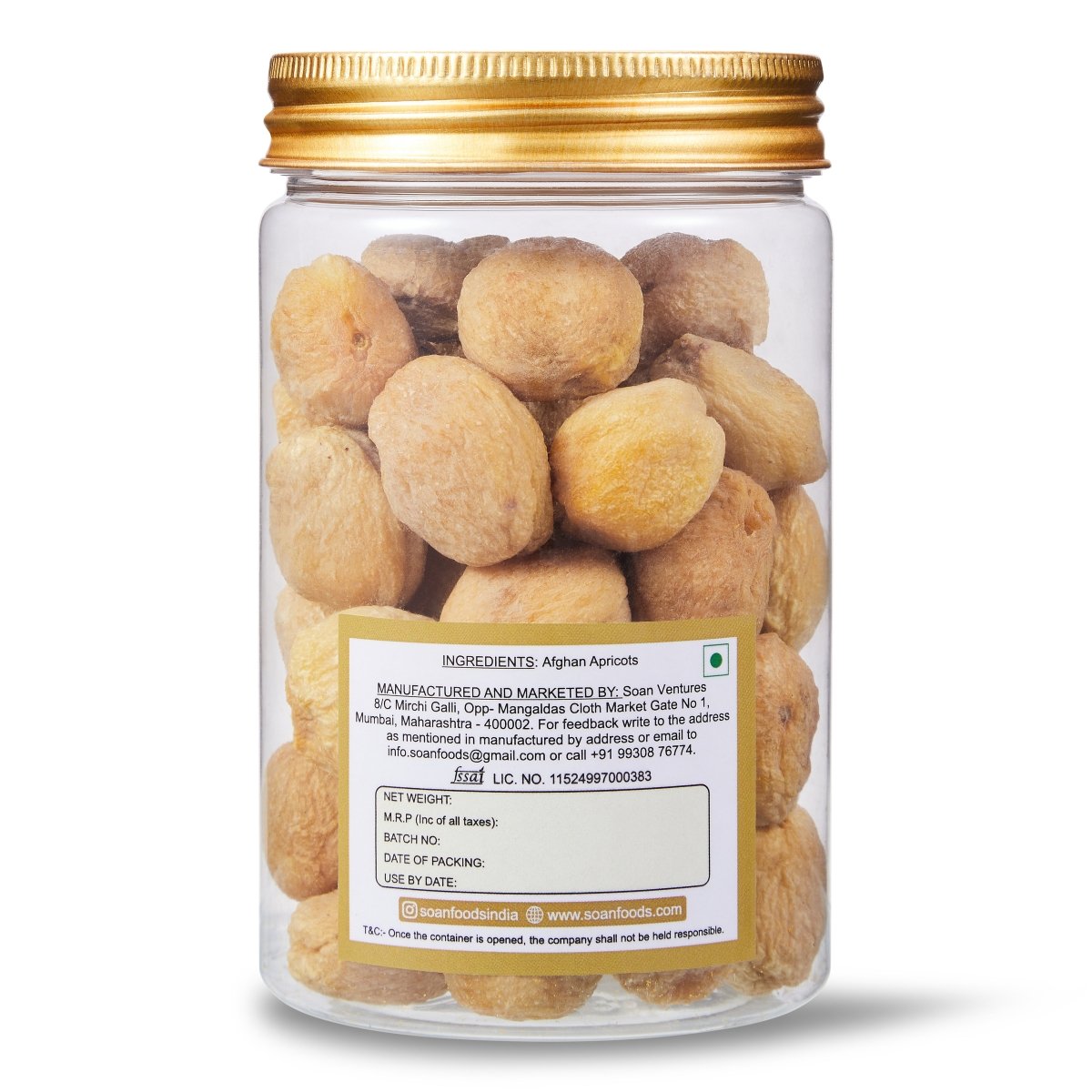 Afghan Apricots - Soan