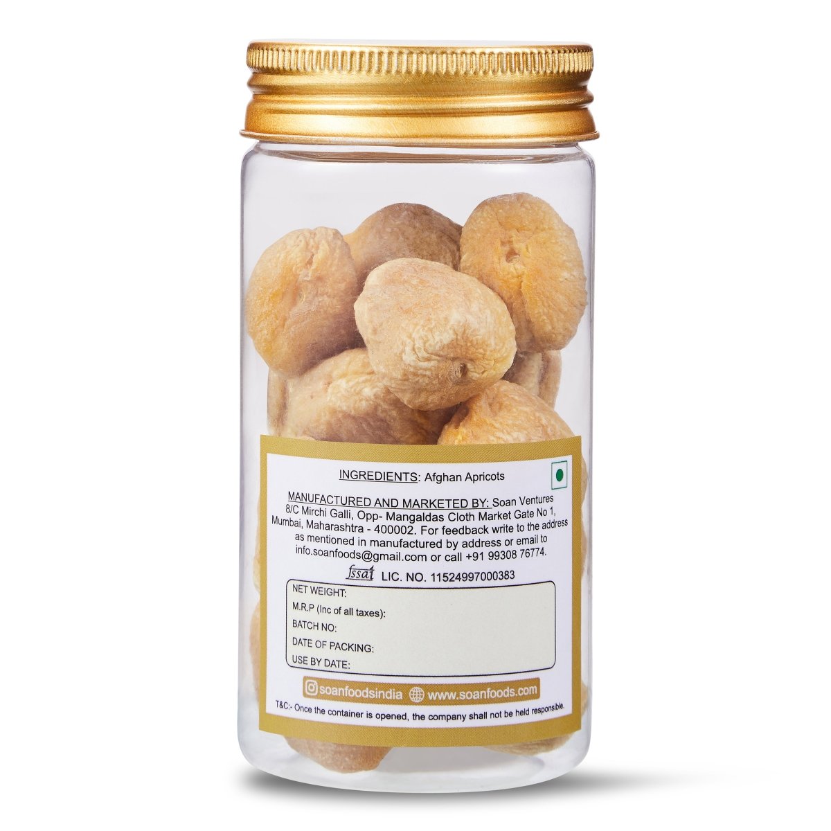Afghan Apricots - Soan