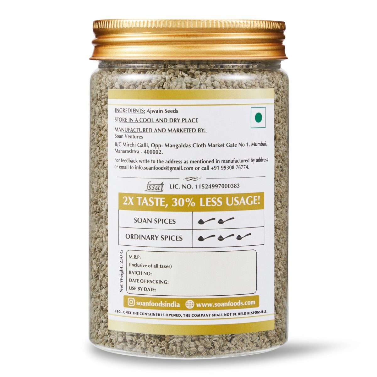 Ajwain / Bishop's Weed - Soan