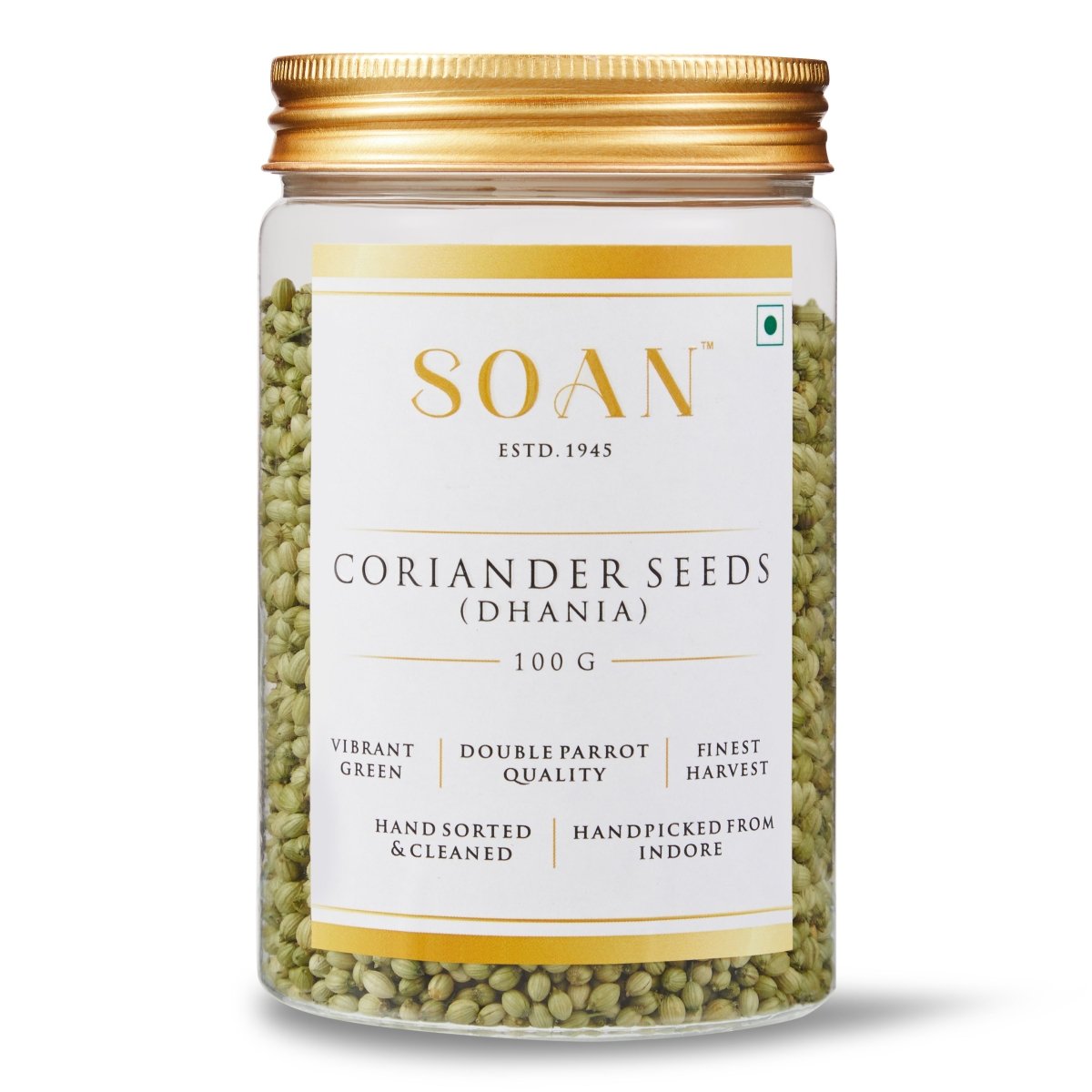 Double Parrot Coriander Seeds / Dhania - Soan