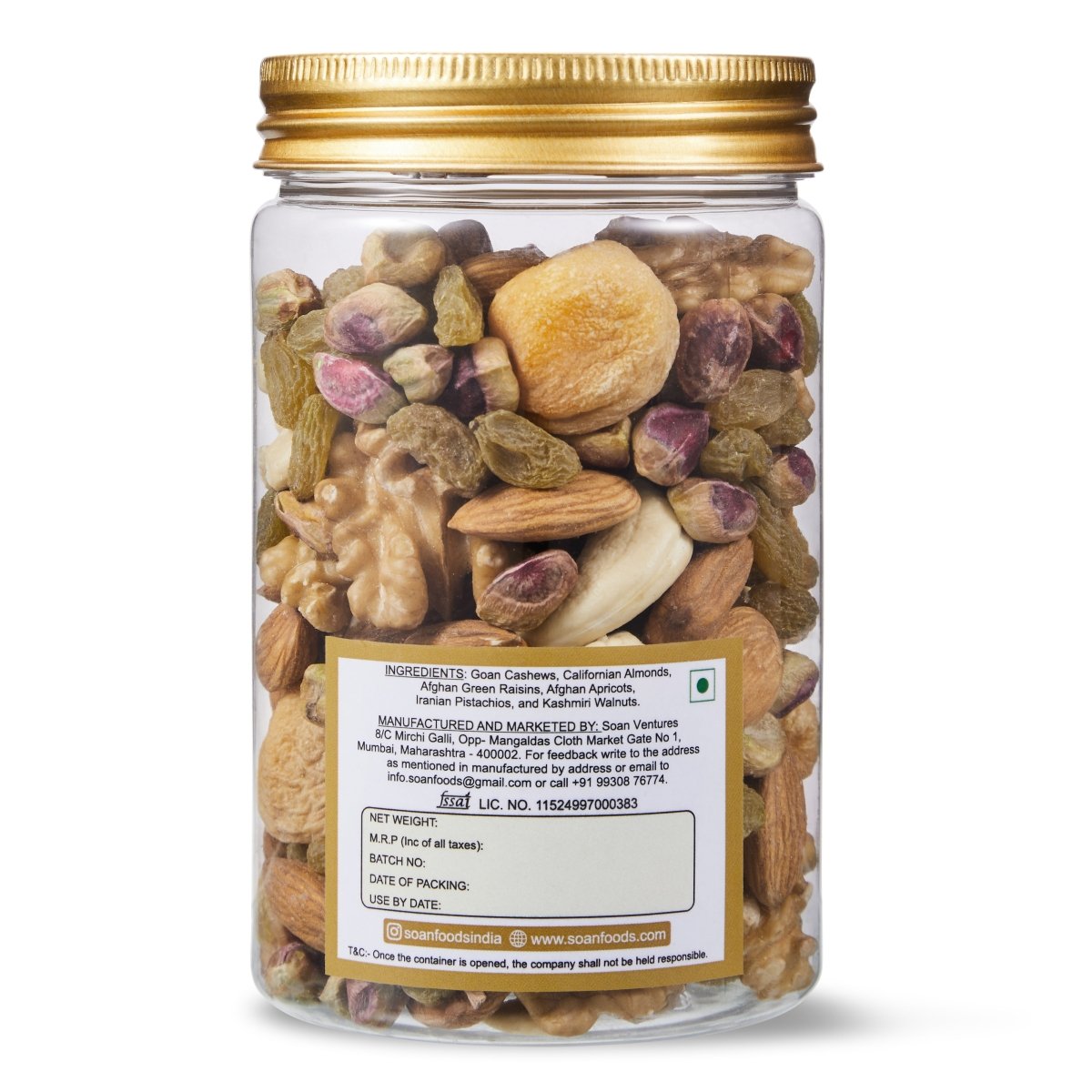 Dried Fruits and Nuts - Soan
