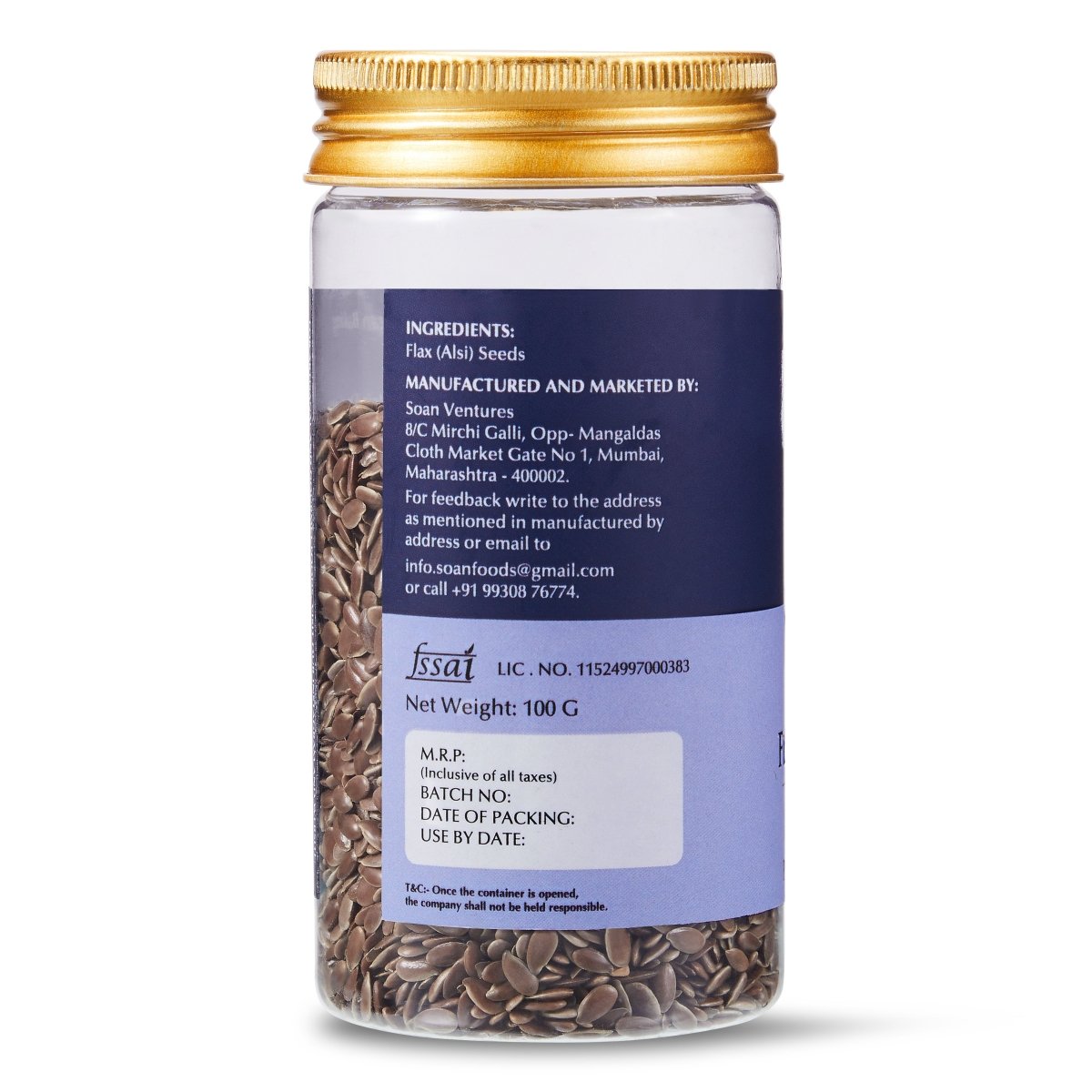 Flax Seeds / Alsi - Soan