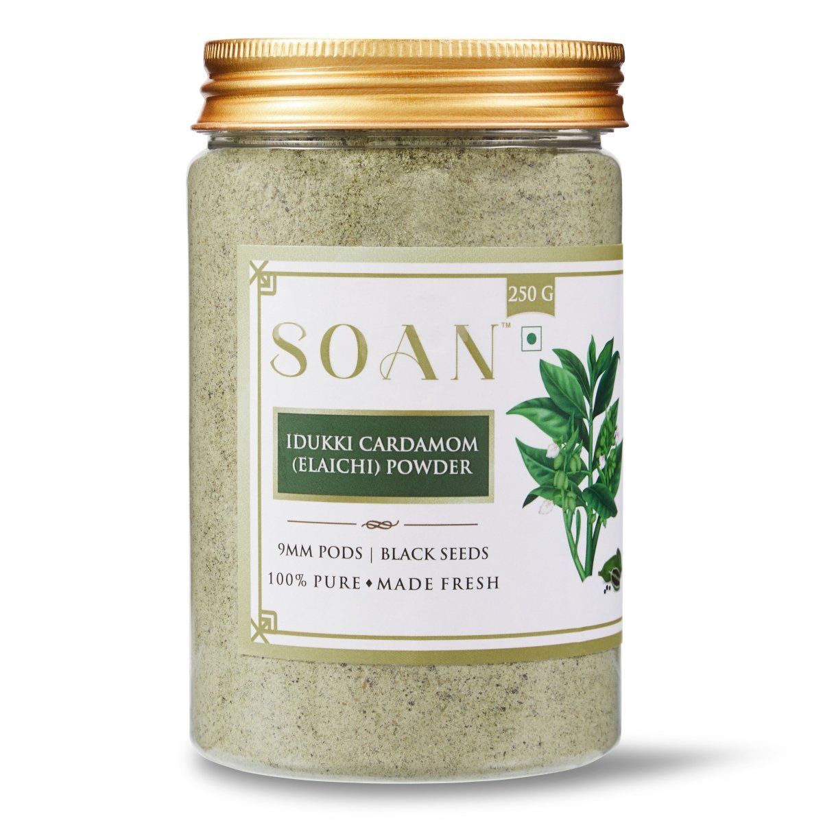 Idukki Elaichi/Green Cardamom Powder - Soan