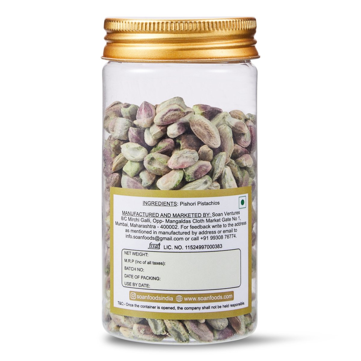 Iranian Pishori Pistachios - Soan
