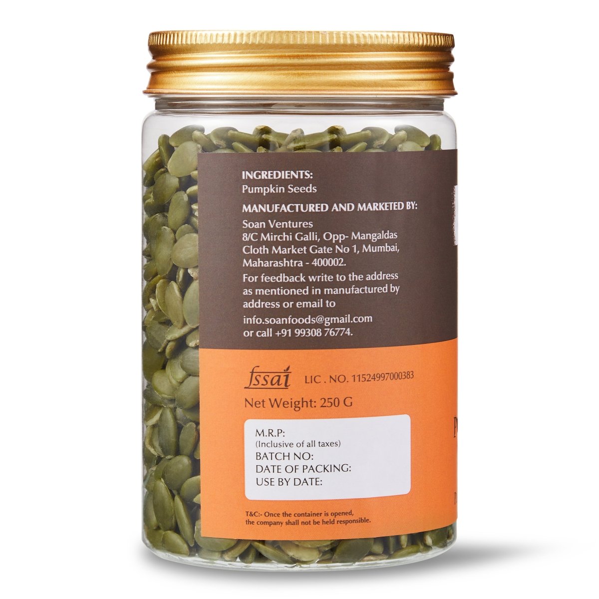 Pumpkin Seeds - Soan
