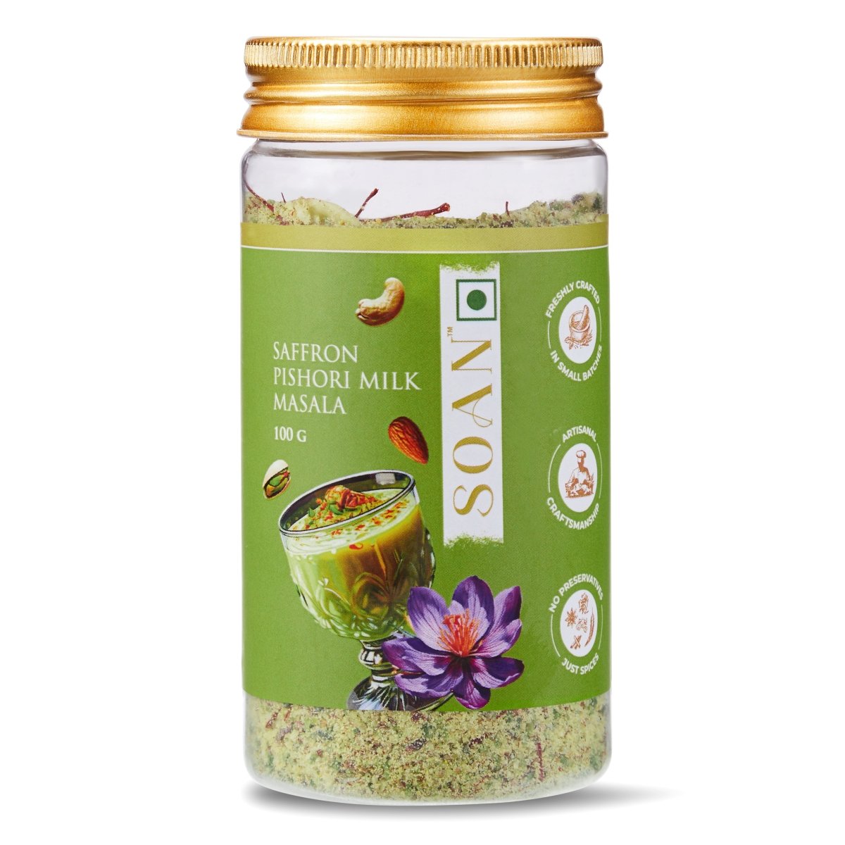 Saffron Pishori Milk Masala - Soan