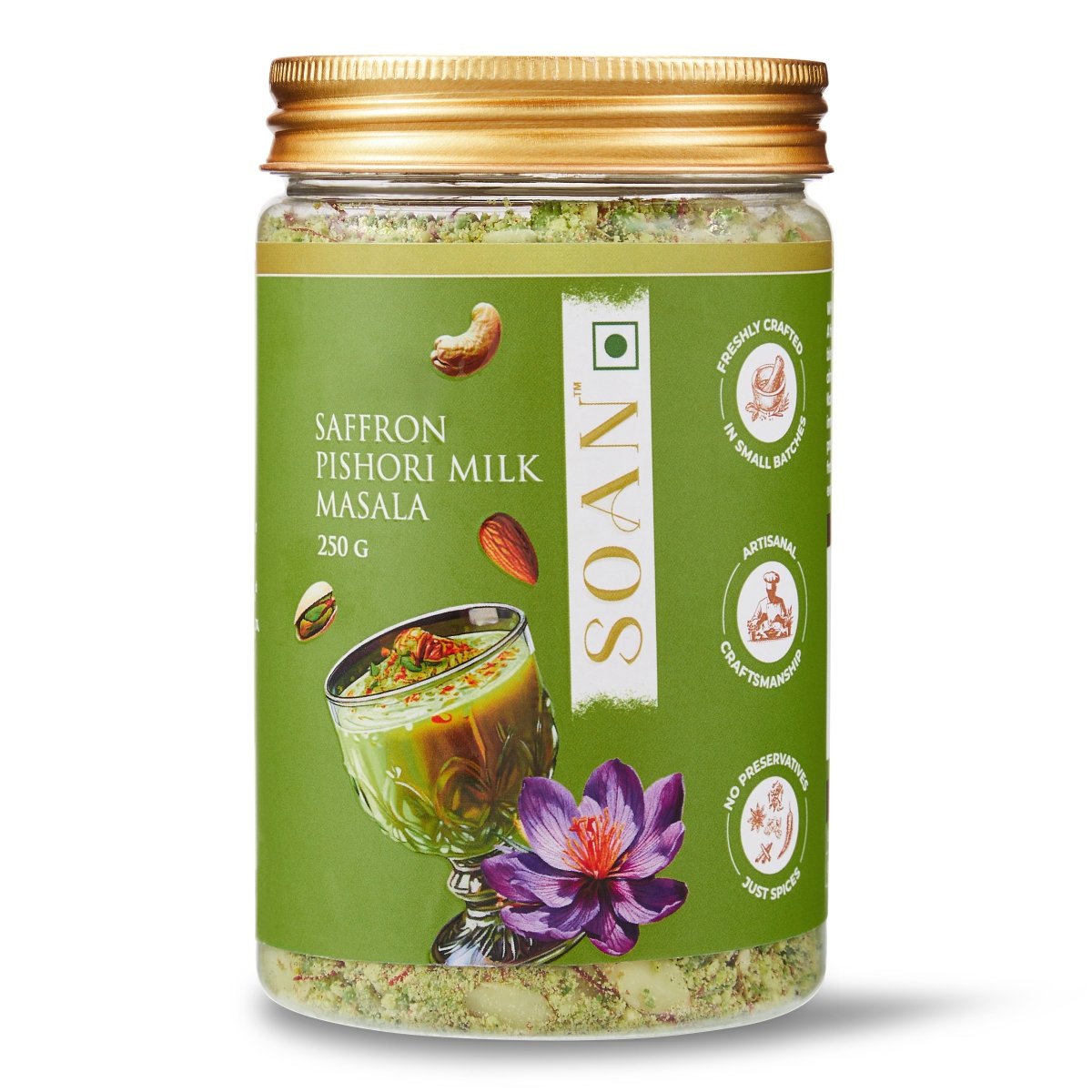 Saffron Pishori Milk Masala - Soan