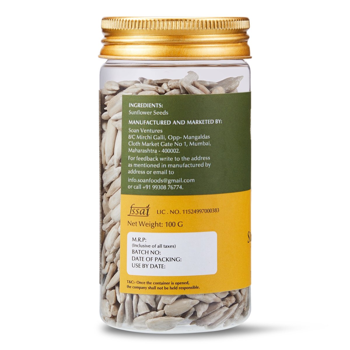 Sunflower Seeds - Soan