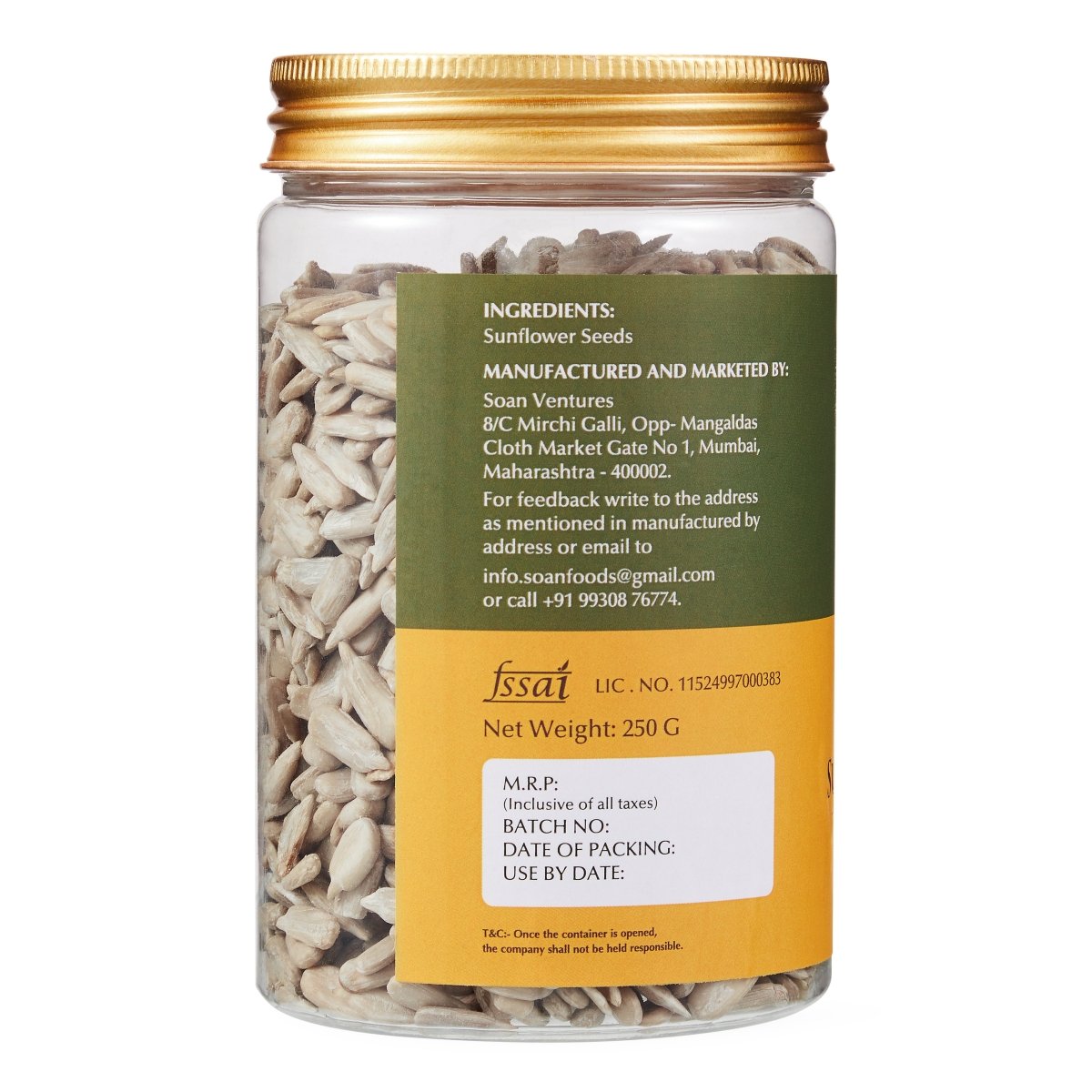 Sunflower Seeds - Soan