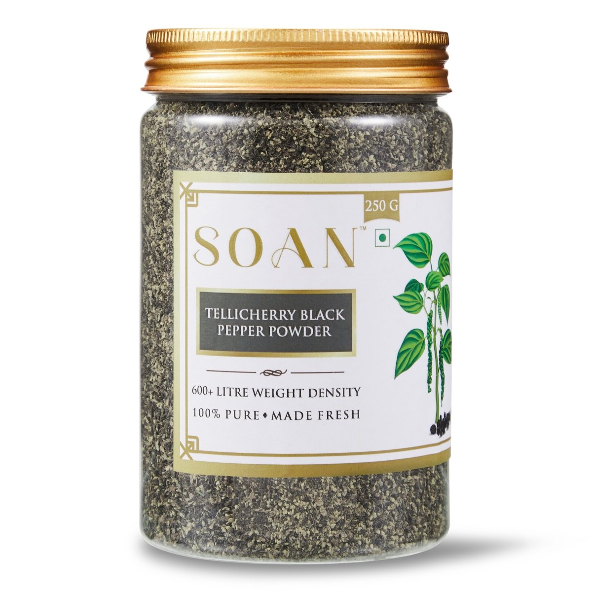 Tellicherry Black Pepper Powder - Soan