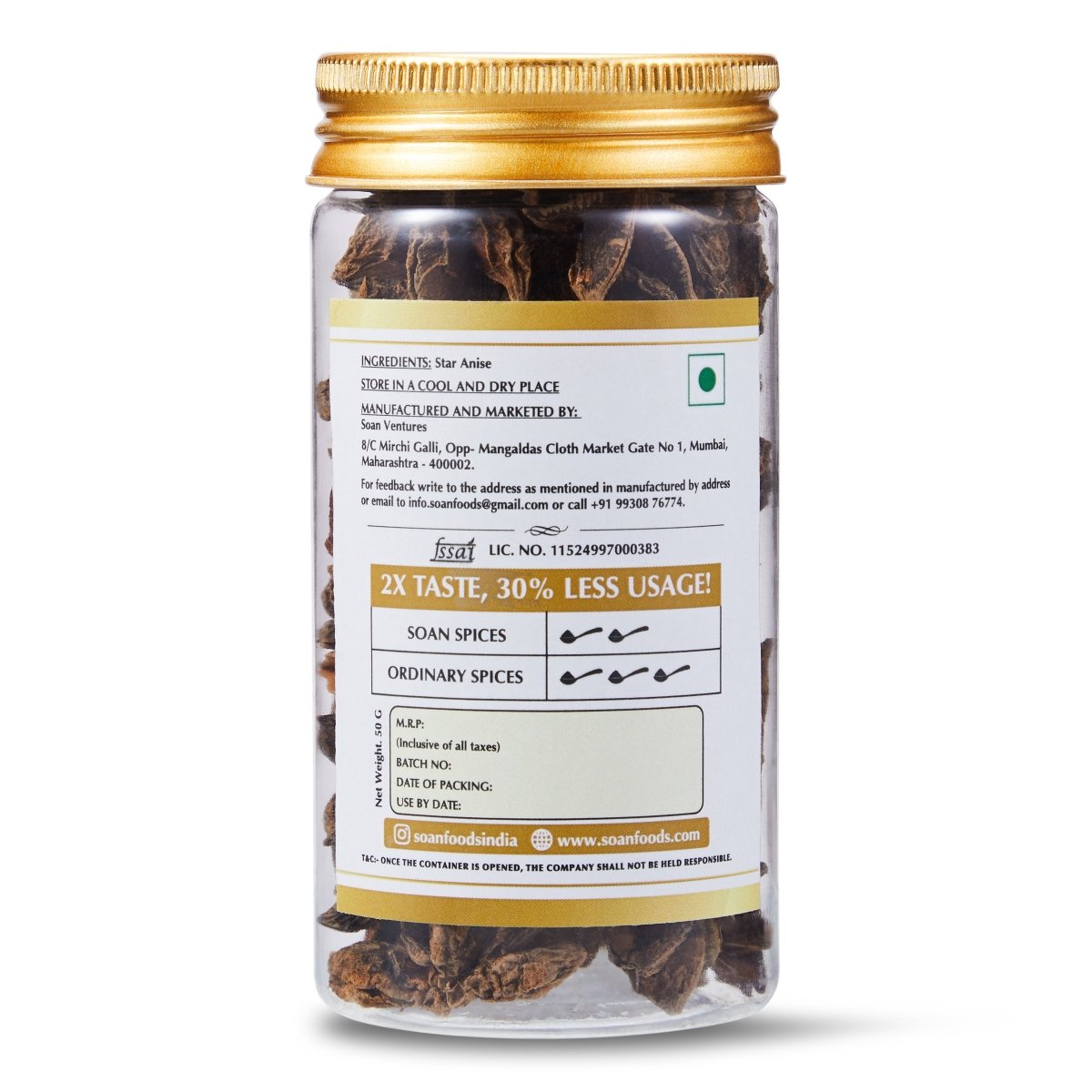 Vietnamese Star Anise - Soan