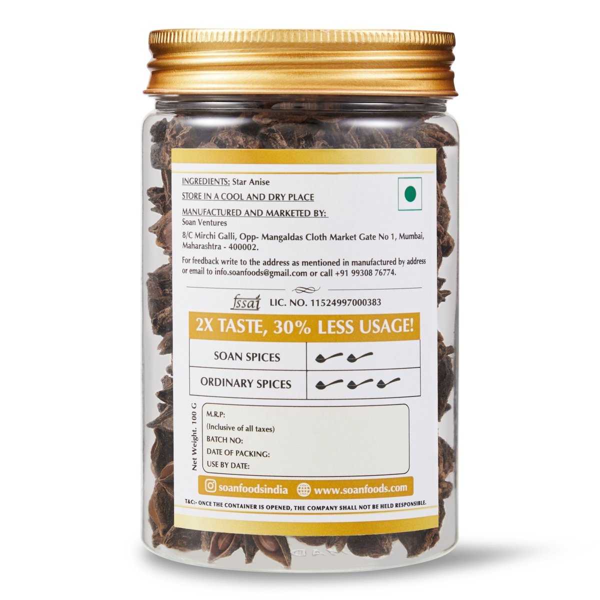 Vietnamese Star Anise - Soan
