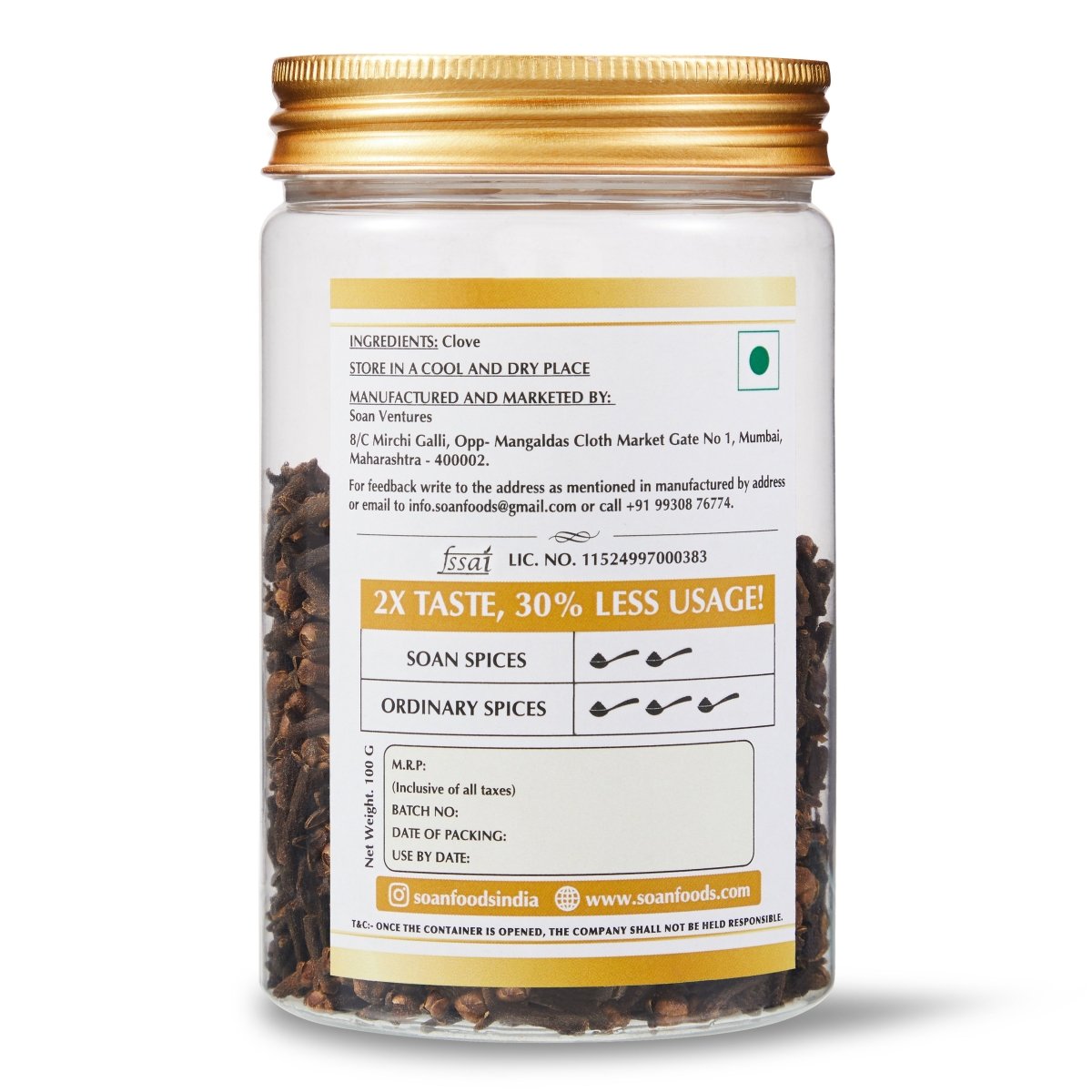 Zanzibar Clove / Lavang - Soan