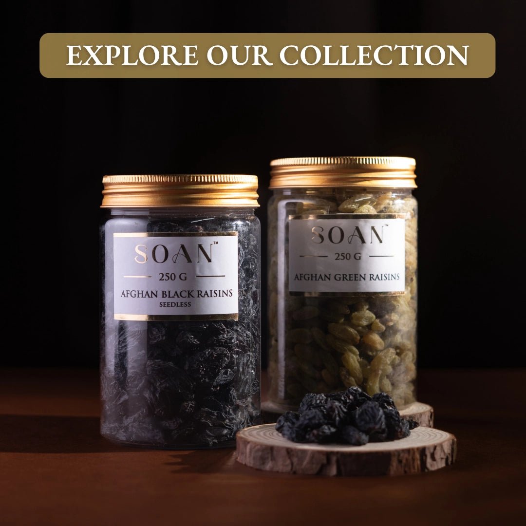 Afghan Black Raisins [Seedless] - Soan
