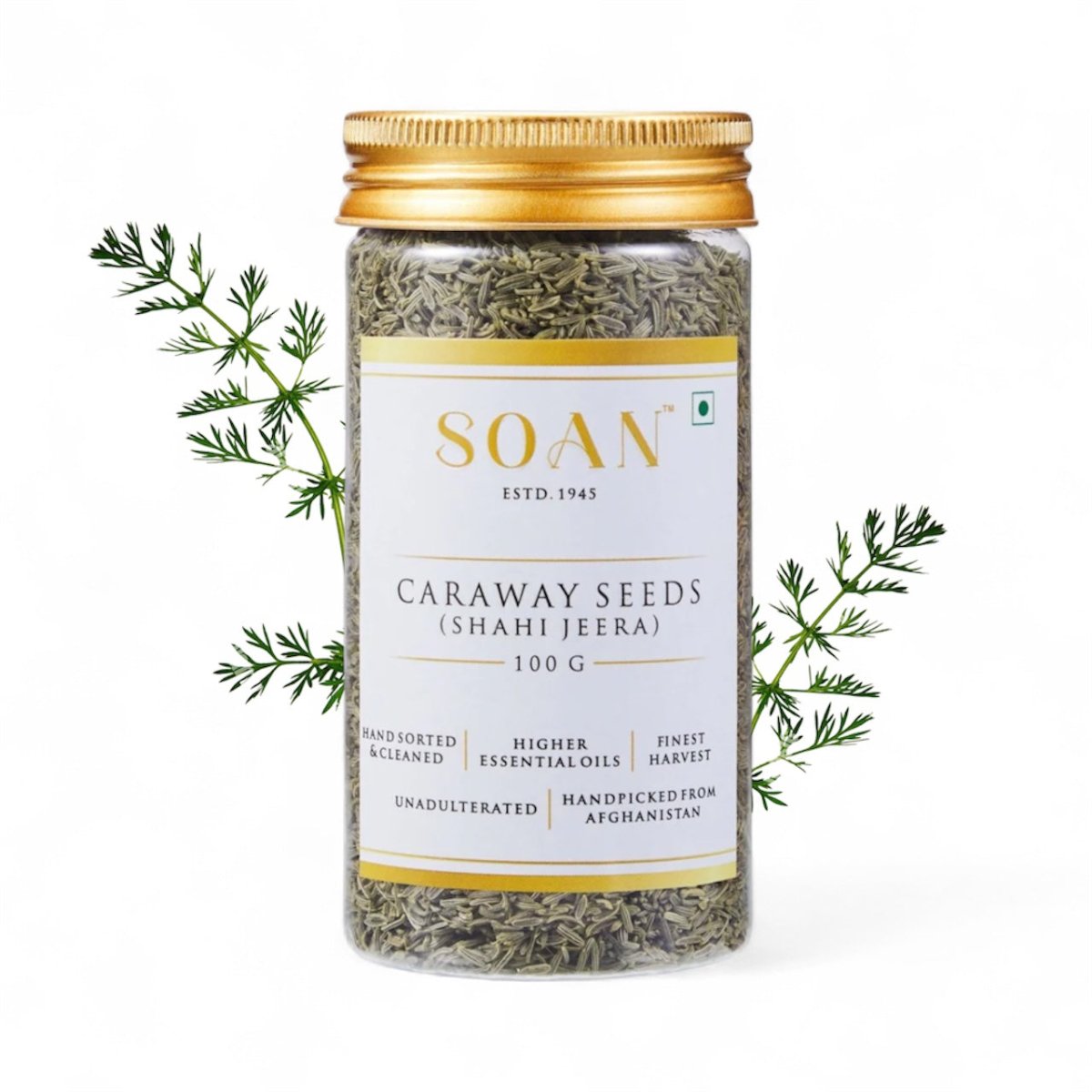 Afghan Caraway Seeds / Shahi Jeera - Soan