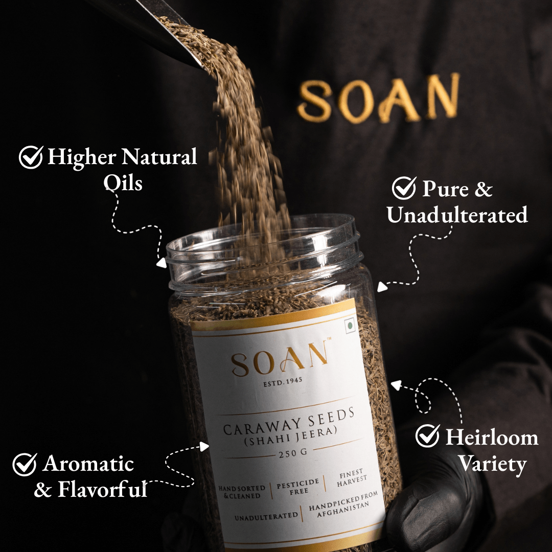 Afghan Caraway Seeds / Shahi Jeera - Soan