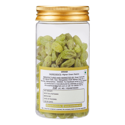 Afghan Green Raisins [Grand] - Soan