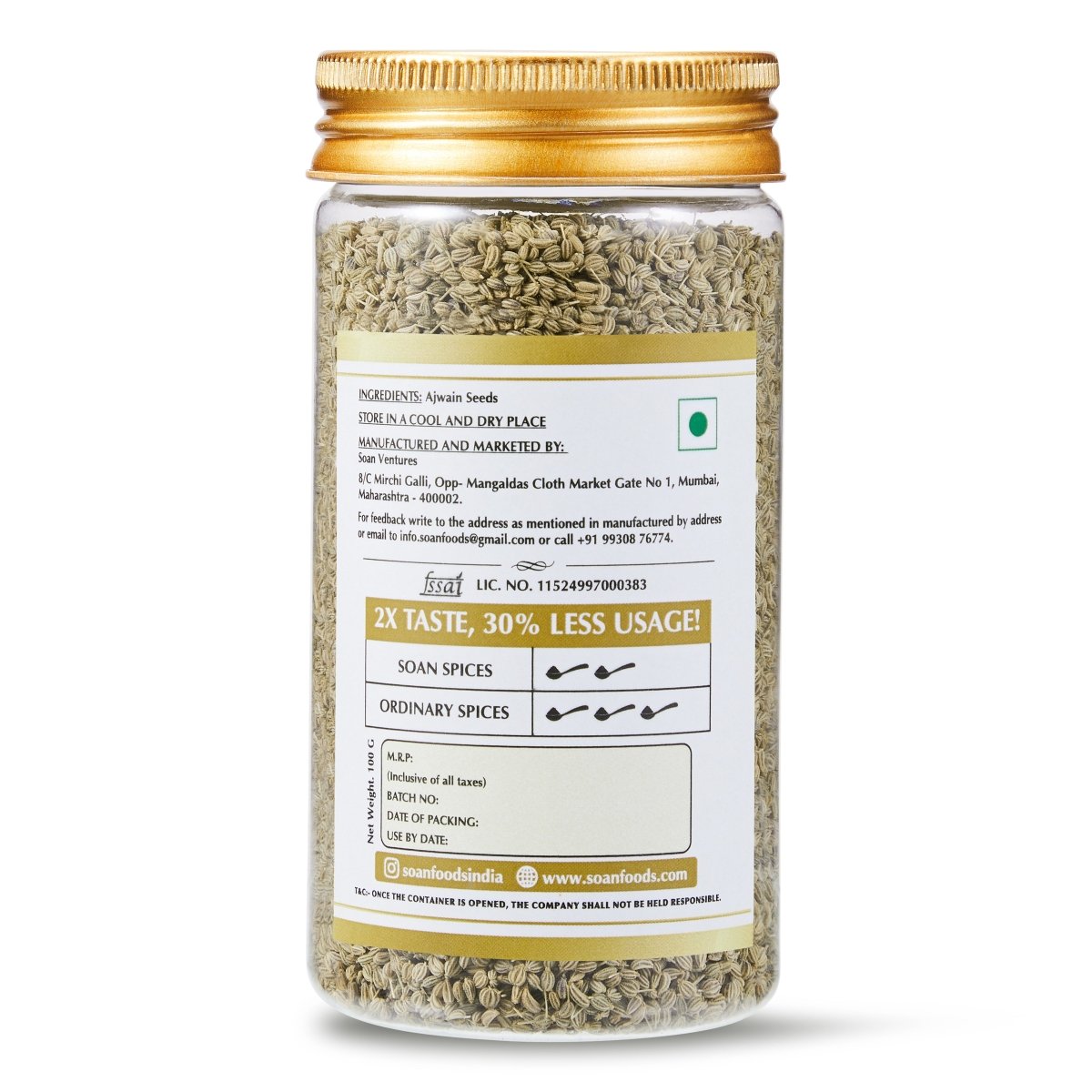 Ajwain / Bishop's Weed - Soan