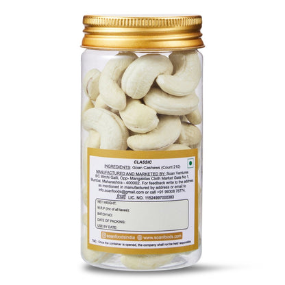 Goan Cashews Count 210 [Classic] - Soan