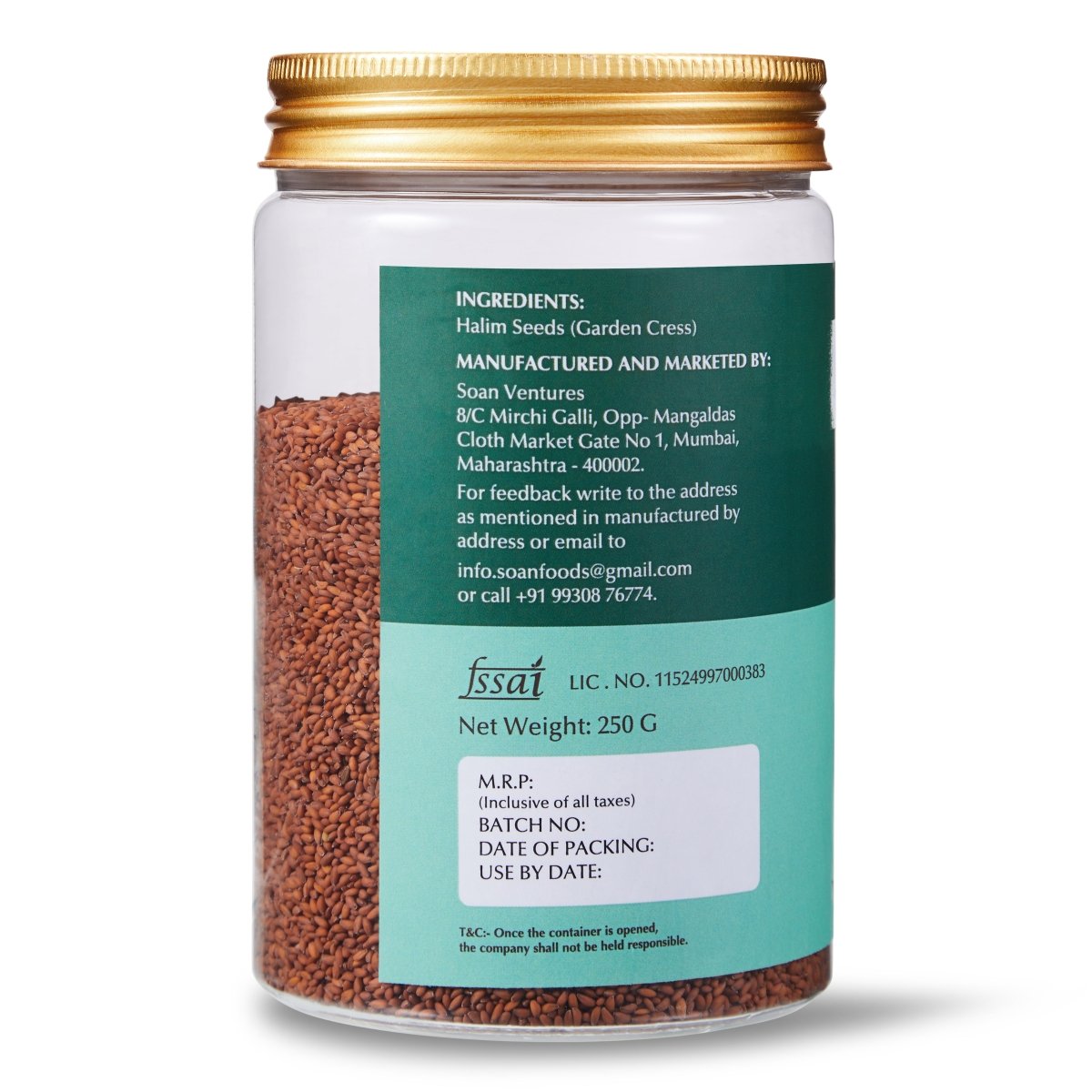 Halim Seeds [Garden Cress / Aliv] - Soan