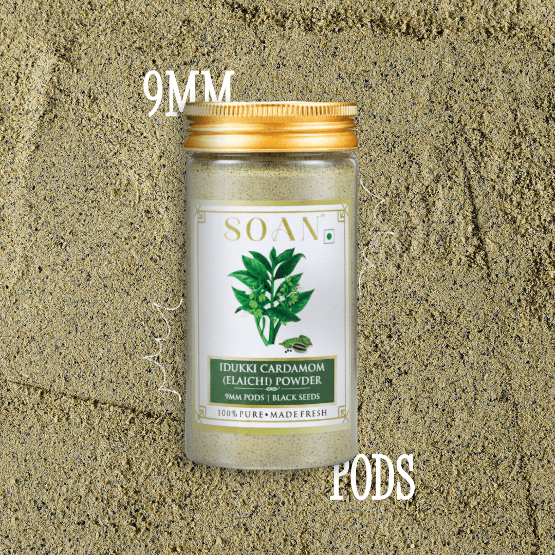 Idukki Elaichi/Green Cardamom Powder - Soan