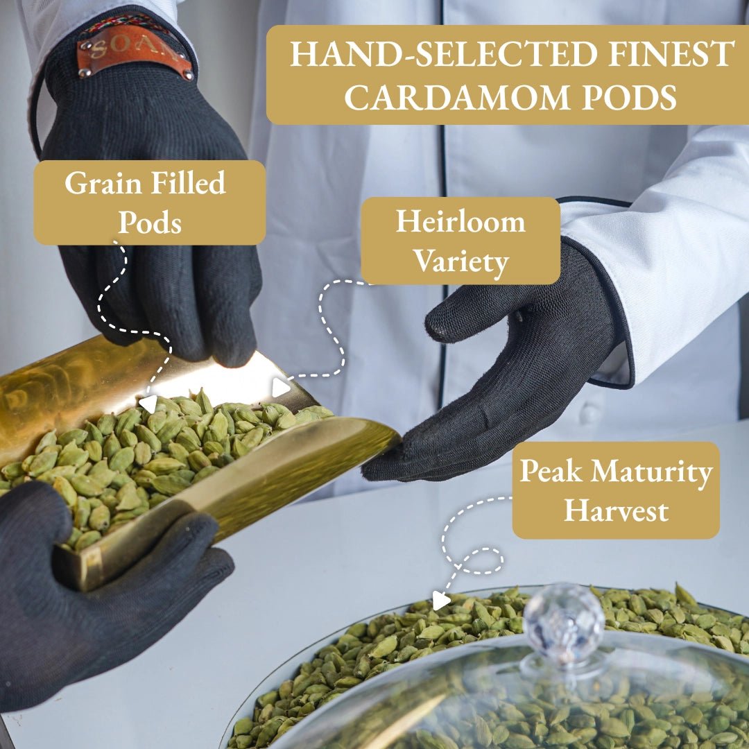 Idukki Elaichi/Green Cardamom Powder - Soan