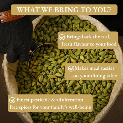 Idukki Elaichi/Green Cardamom Powder - Soan