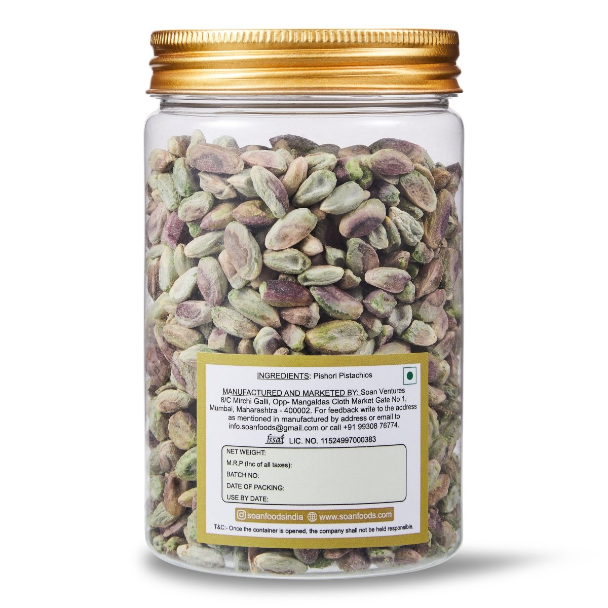 Iranian Pishori Pistachios - Soan