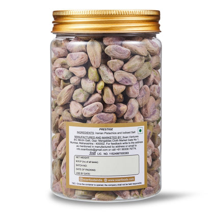 Iranian Pistachios [Roasted & Salted - Unshelled] - Soan