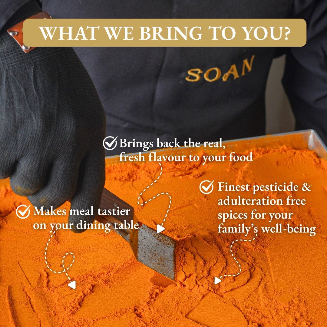 Rajapuri Haldi / Turmeric Powder - Soan