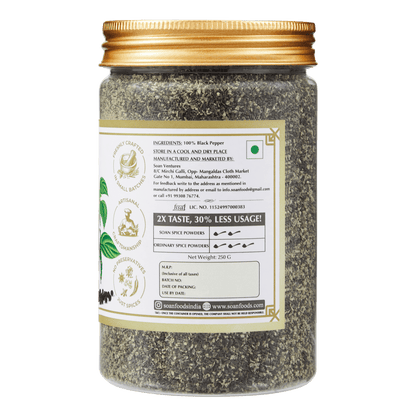 Tellicherry Black Pepper Powder - Soan